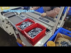 Permanente ferrietmagneet met hoge intrinsieke coërciviteit en hoge magnetische sterkte