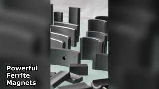 Sterke ferrietmagneten Hoge energie Hoge coërciviteit
