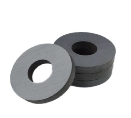 Aangepaste OEM Ring Ferrite Magnets Y35 Anticorrosieve Louderspeaker Magnetische Ferrietring