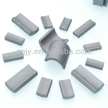 Hoge magnetische sterkte Permanente ferrietmagneet Zwart Tolerantie 005mm Duurzaam magnetisch onderdeel voor industriële toepassingen