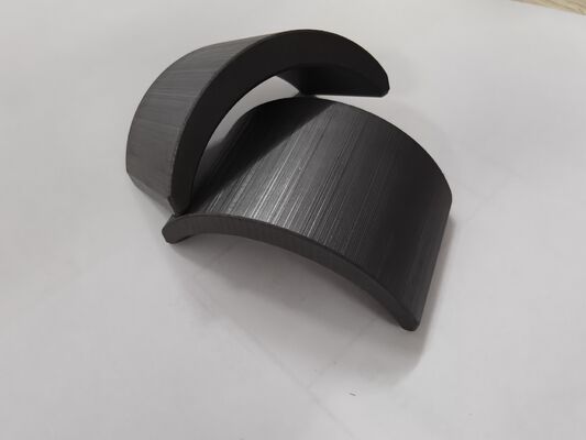 Y30BH Gesinterde ferrietsegmentmagneet 60 mm OD voor BLDC-motorrotor OEM Custom