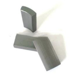 Seat-van het de Magnetensegment van het Motorferriet Grijze de Houtskool van de de Boogvorm