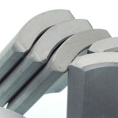 Het gezamenlijke Mag Ferrite Arc Magnet Fan-van het de Magneetsegment van het Motor Grote Ferriet Blad Y10T